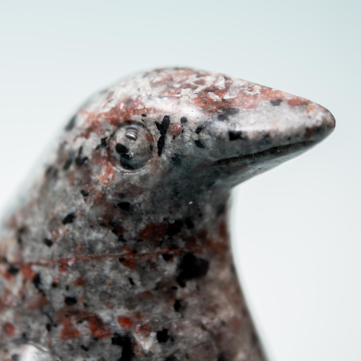 Yooperlite Raven - 10 cm 387 gr