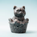 Yooperlite Cat in Bucket - 10 cm 551 gr