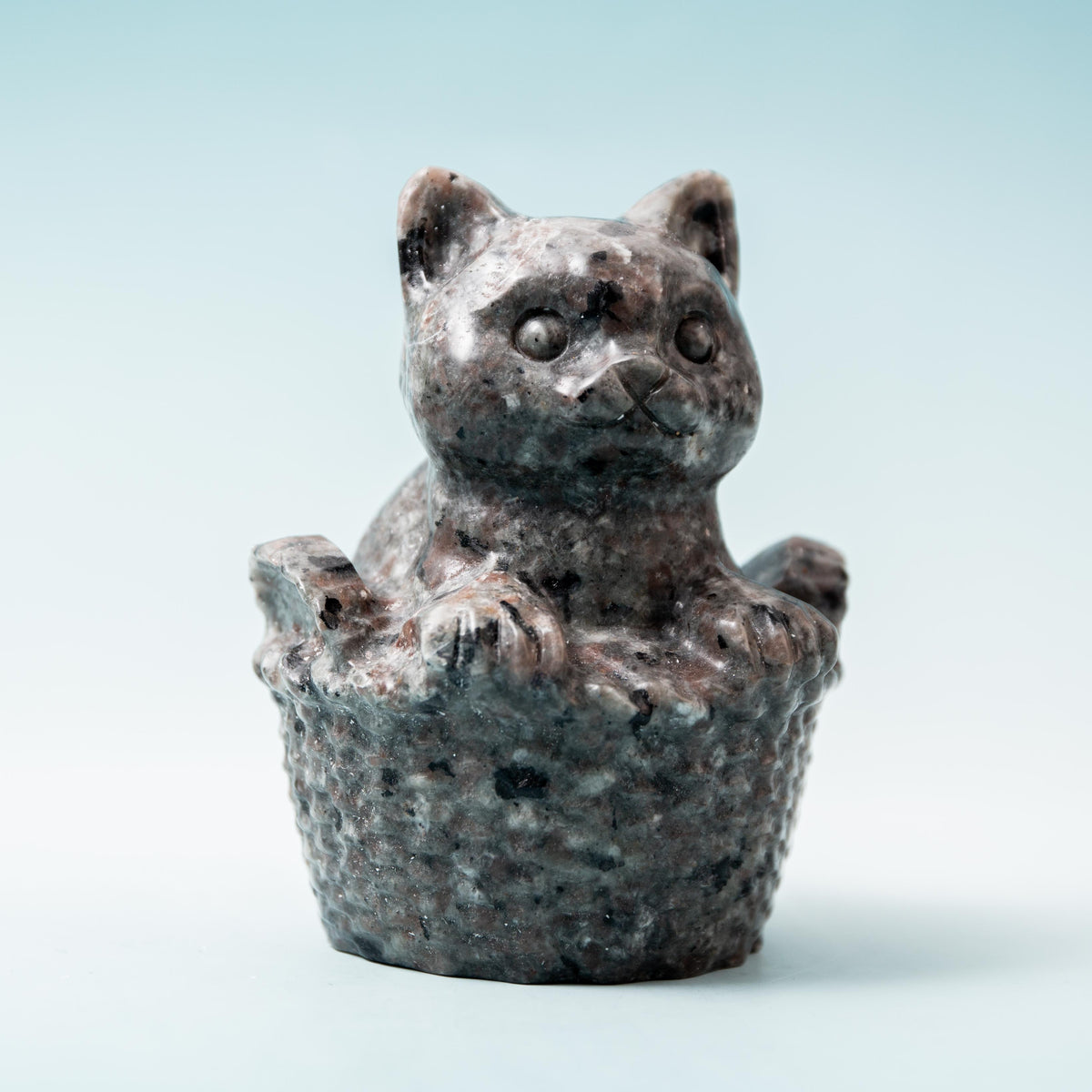 Yooperlite Cat in Bucket - 10 cm 551 gr