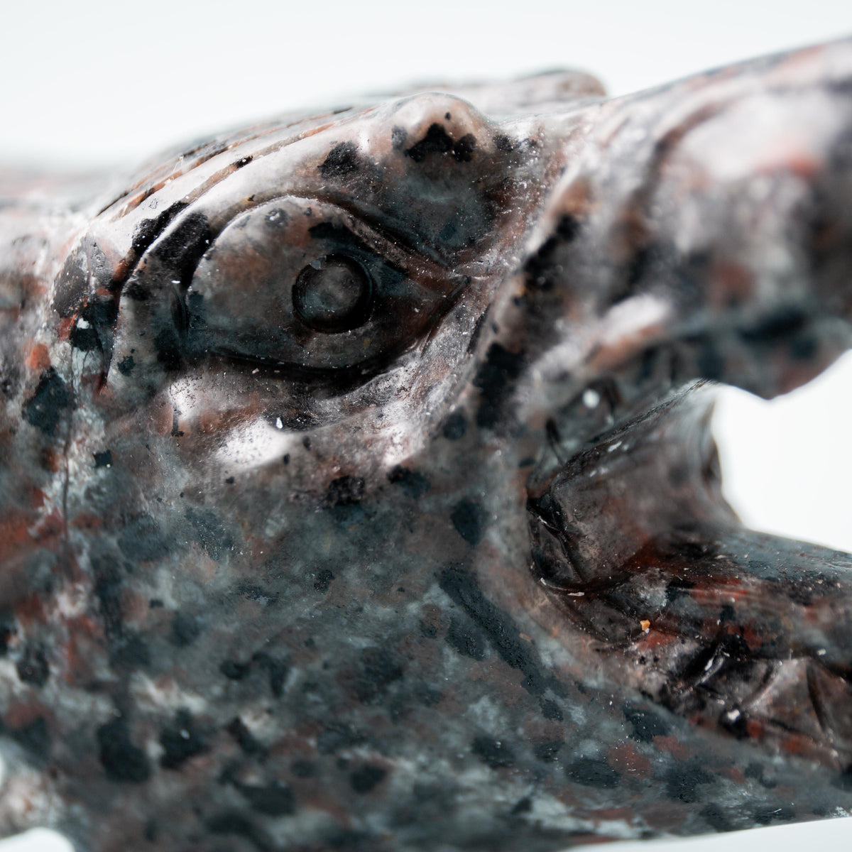 Yooperlite Wolf Head - 7 cm 326 gr