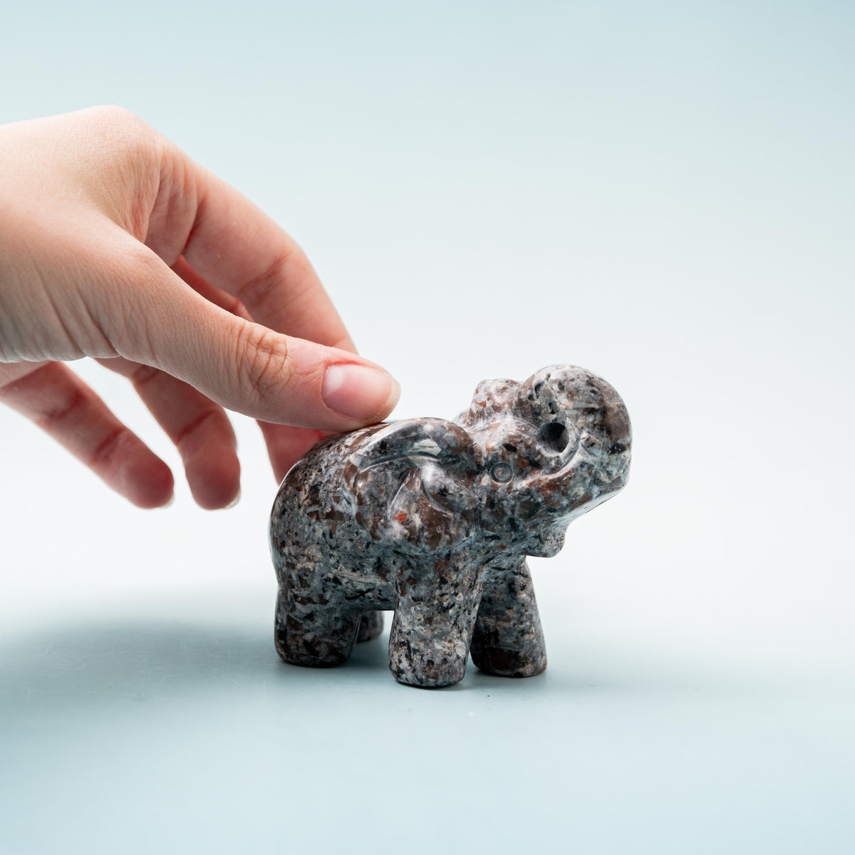 Yooperlite Elephant B - 7 cm 225 gr