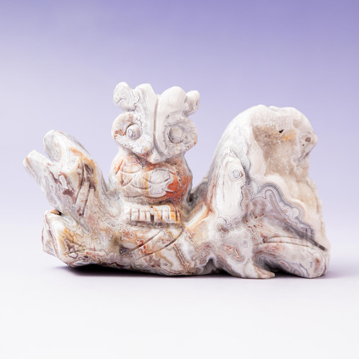Mexikói Achát Carving - 8 cm 496 gr