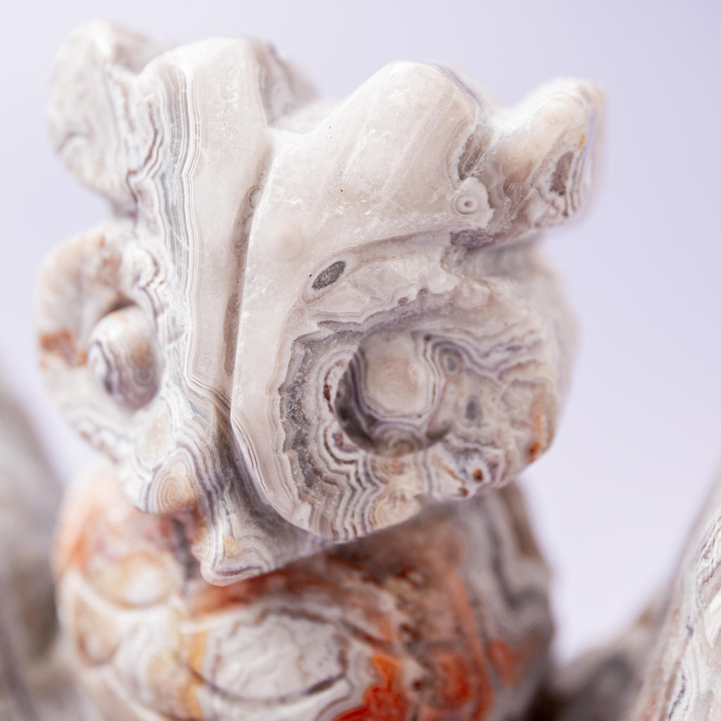 Mexikói Achát Carving - 8 cm 496 gr