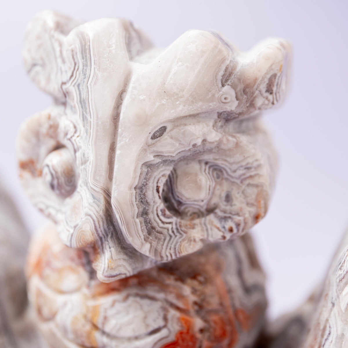 Mexikói Achát Carving - 8 cm 496 gr