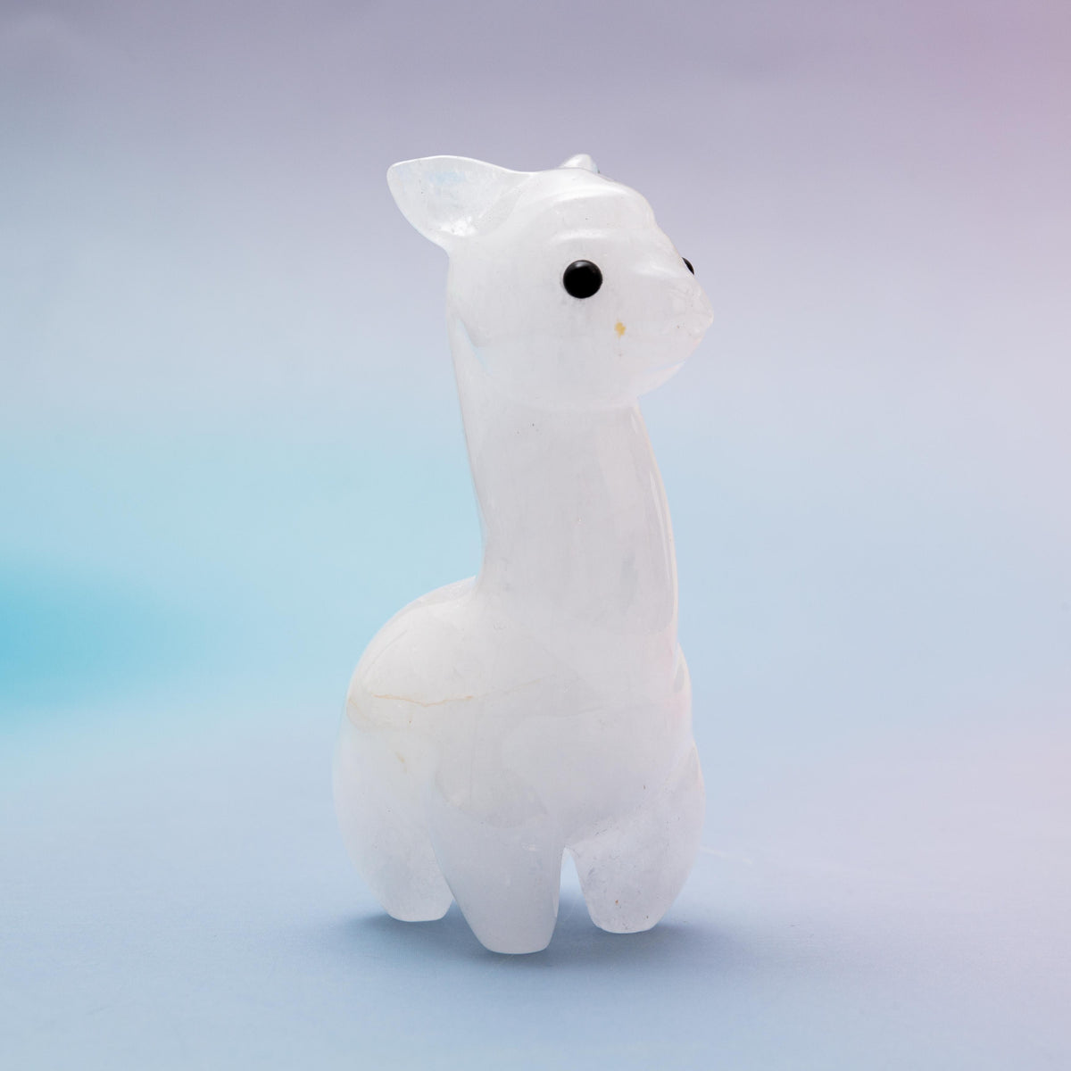 Clear Quartz Alpaca - 9 cm 170 gr