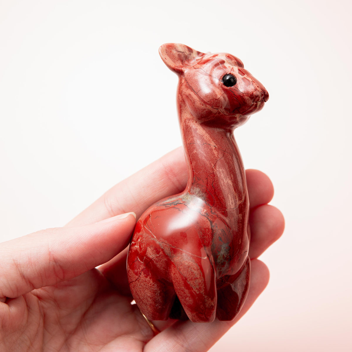 Red Jasper Alpaca - 9 cm 155 gr