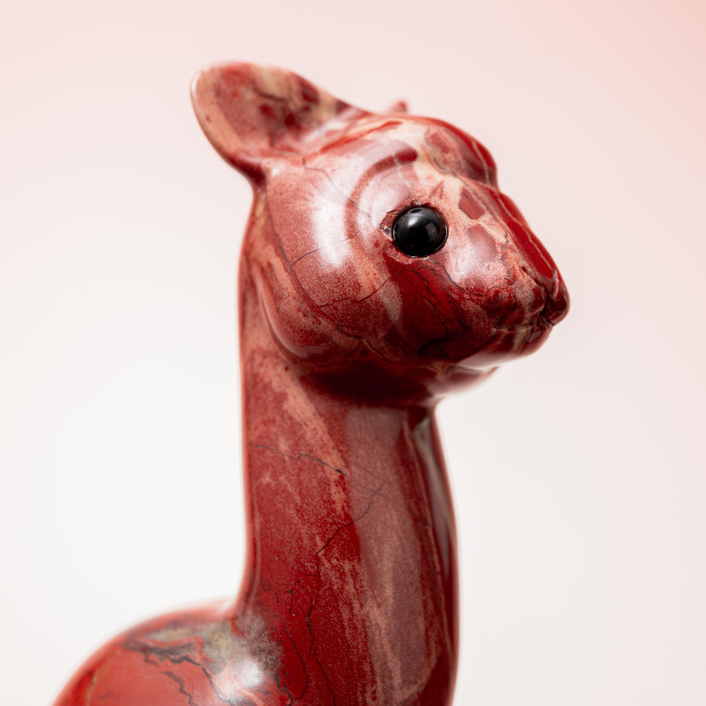 Red Jasper Alpaca - 9 cm 155 gr