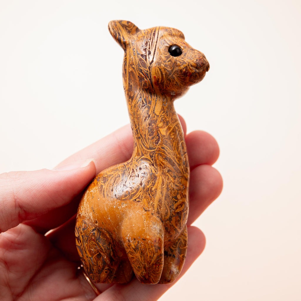 Snake Skin Jasper Alpaca - 9 cm 130 gr