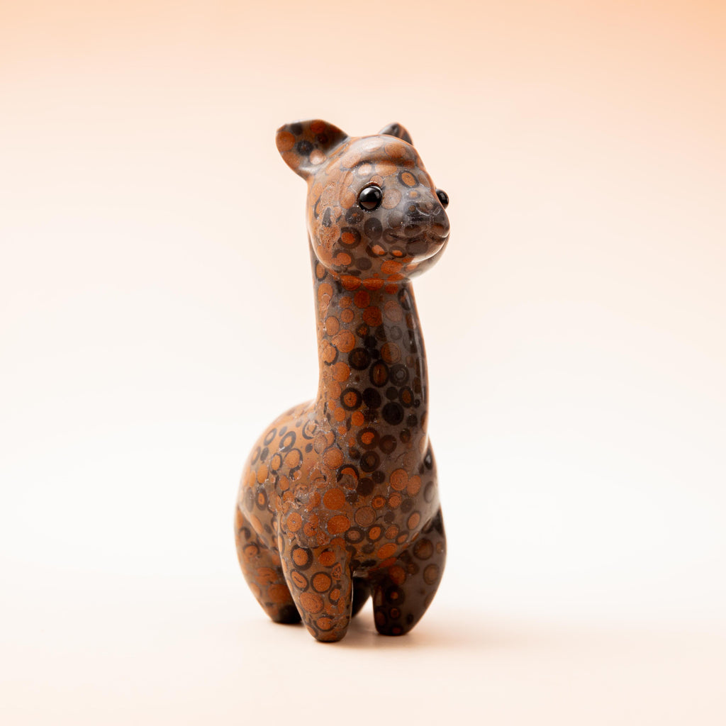 Leopard Jasper Alpaca - 9 cm 139 gr
