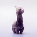 Amethyst Alpaca - 9 cm 140 gr