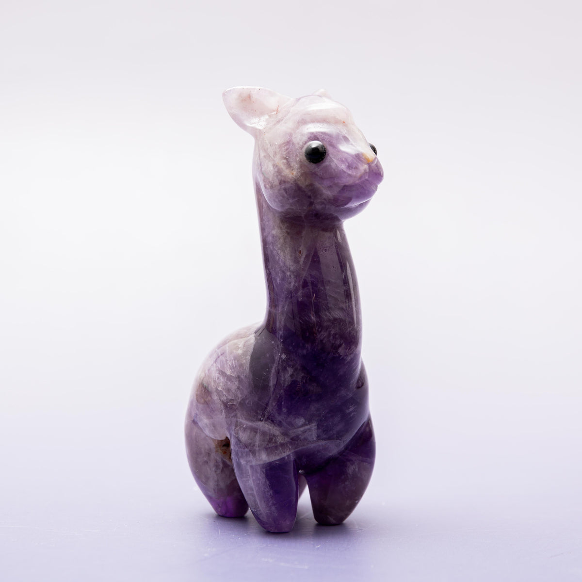 Amethyst Alpaca - 9 cm 140 gr