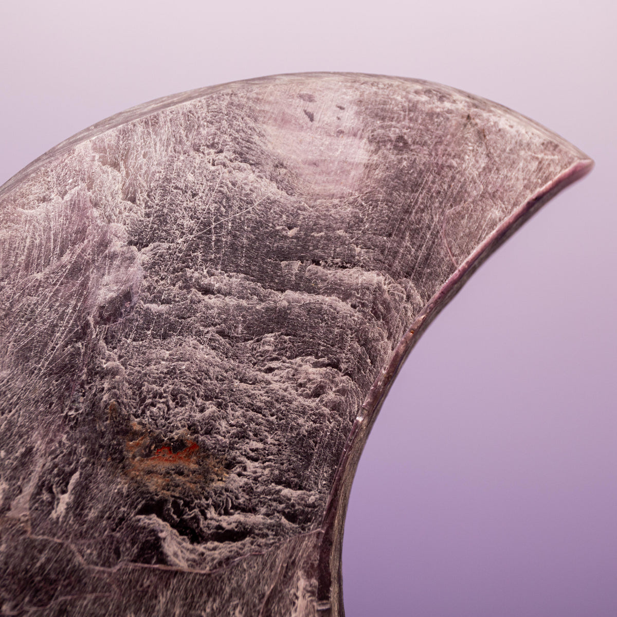 Lepidoli (mica) Moon - 10 cm 197 gr — photo 3