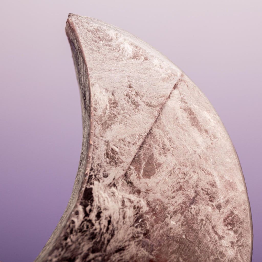 Lepidoli (mica) Moon - 12 cm 233 gr — photo 3