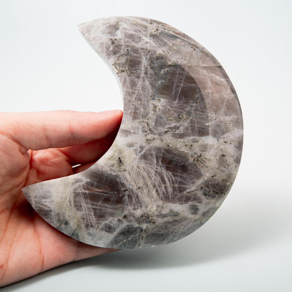 Labradorite Moon - 12 cm 330 gr — photo 2