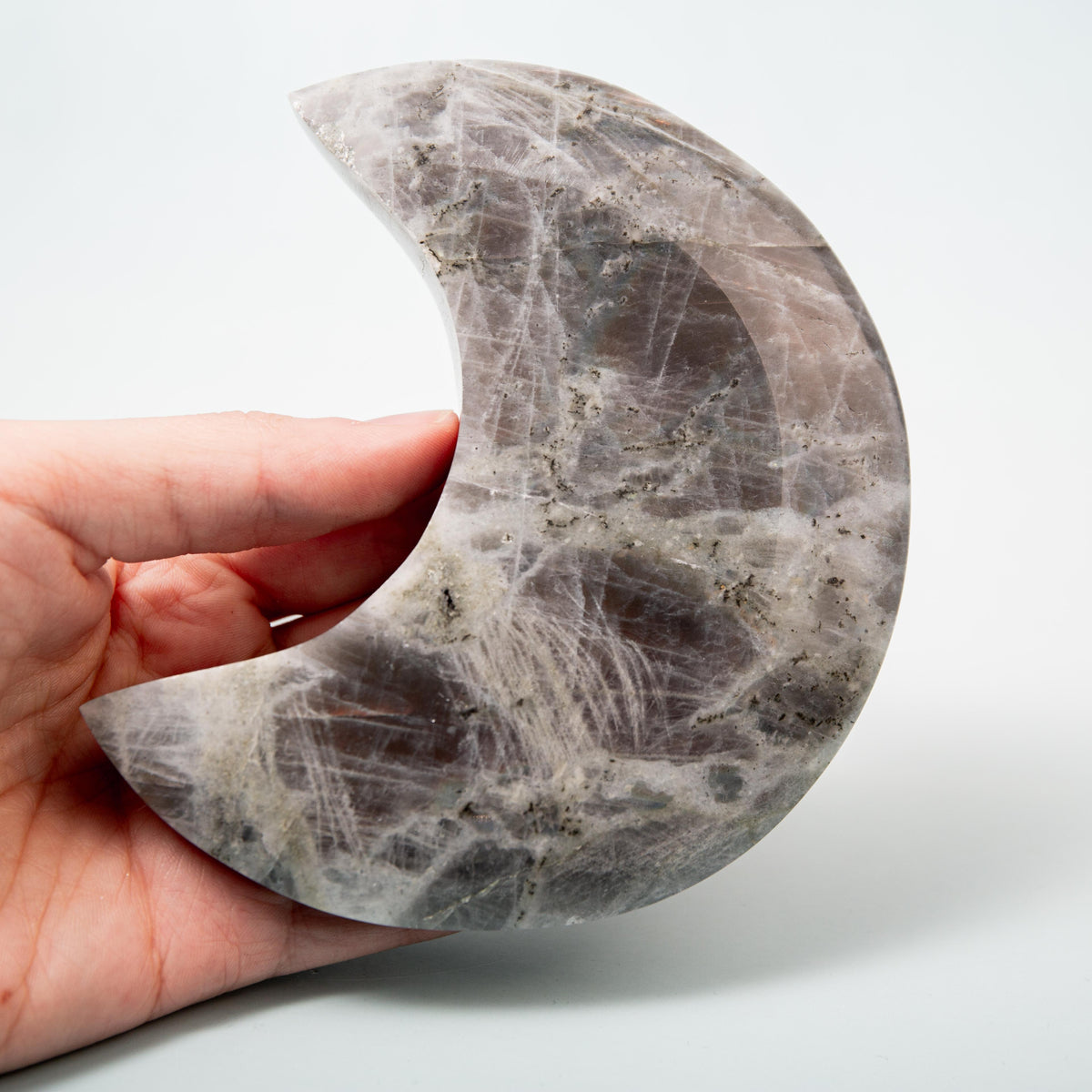 Labradorite Moon - 12 cm 330 gr — photo 2