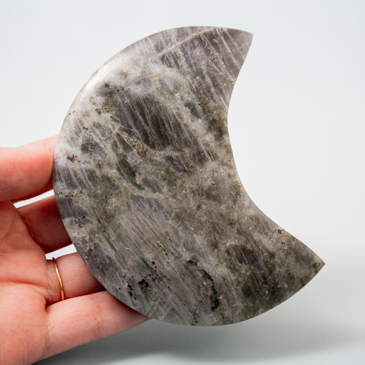 Labradorite Moon - 10 cm 236 gr — photo 1