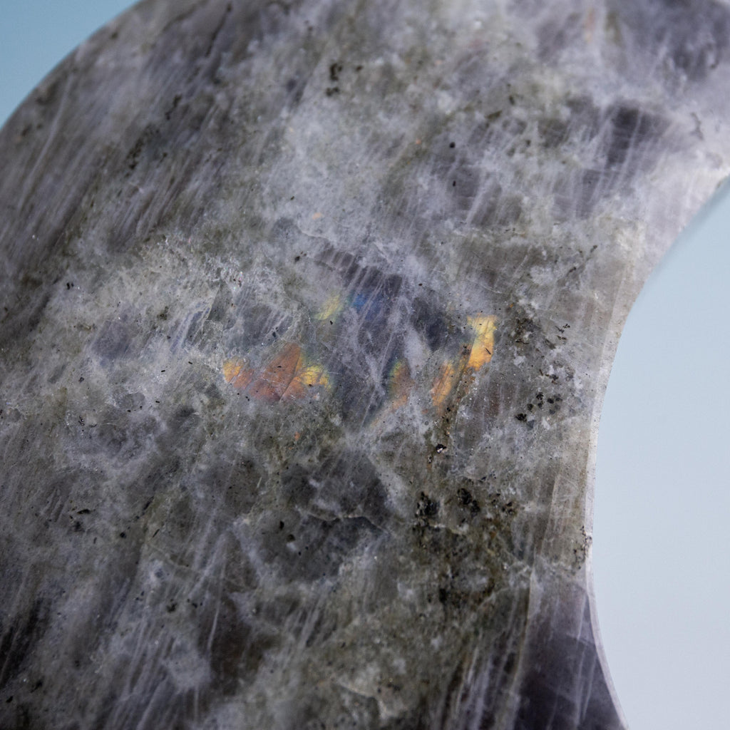 Labradorite Moon - 10 cm 236 gr — photo 4