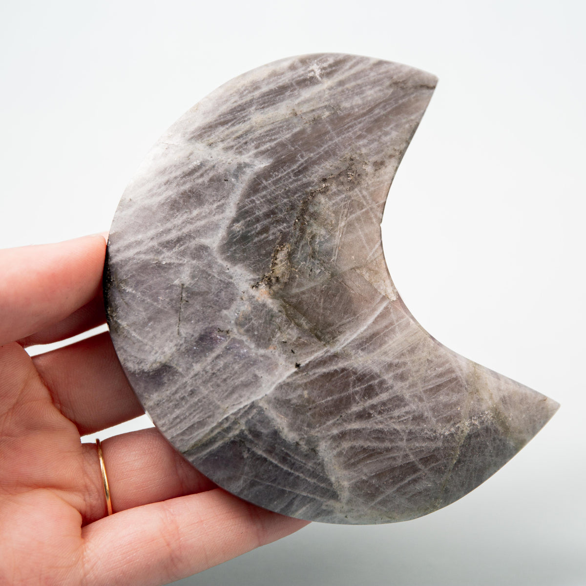 Labradorite Moon - 9 cm 168 gr — photo 1