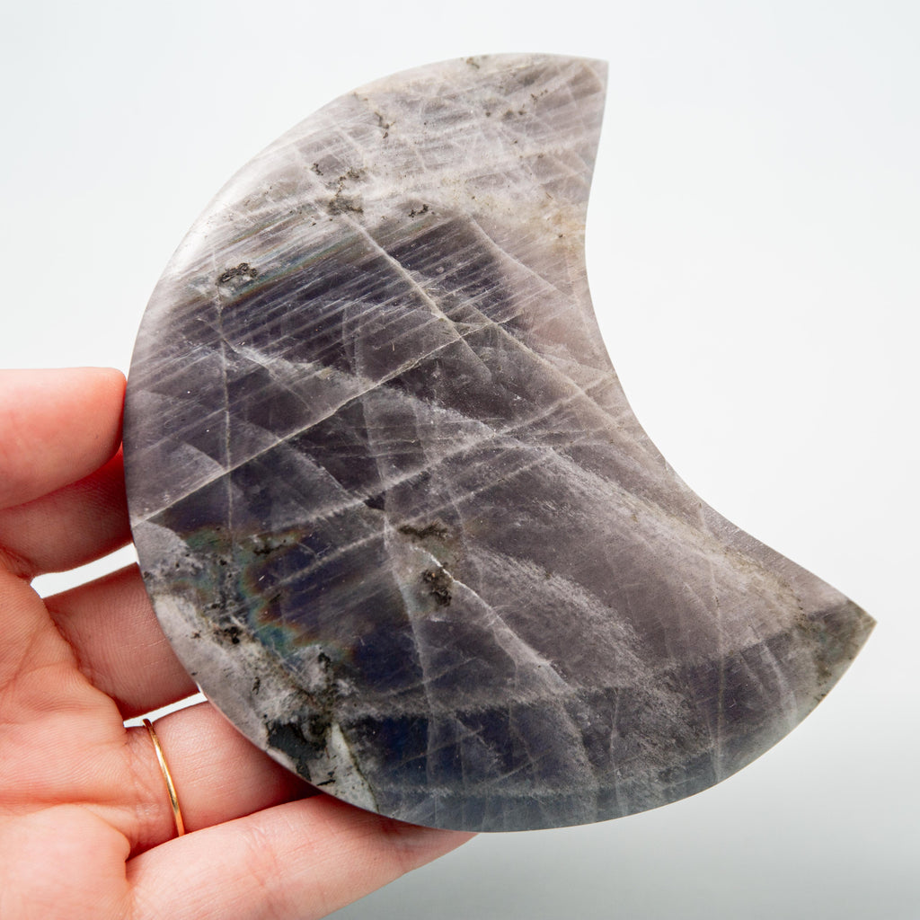 Labradorite Moon - 9 cm 209 gr — photo 1