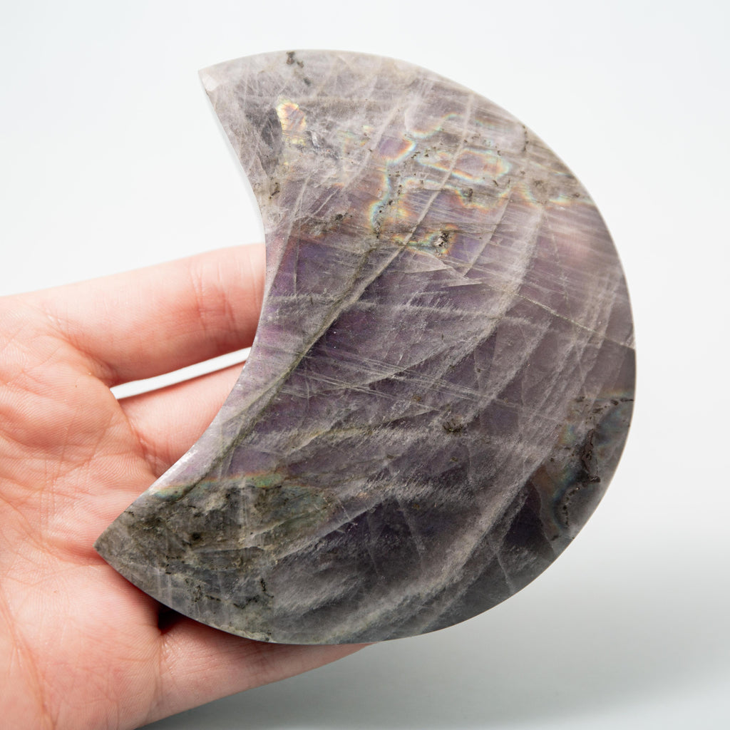 Labradorite Moon - 9 cm 209 gr — photo 2