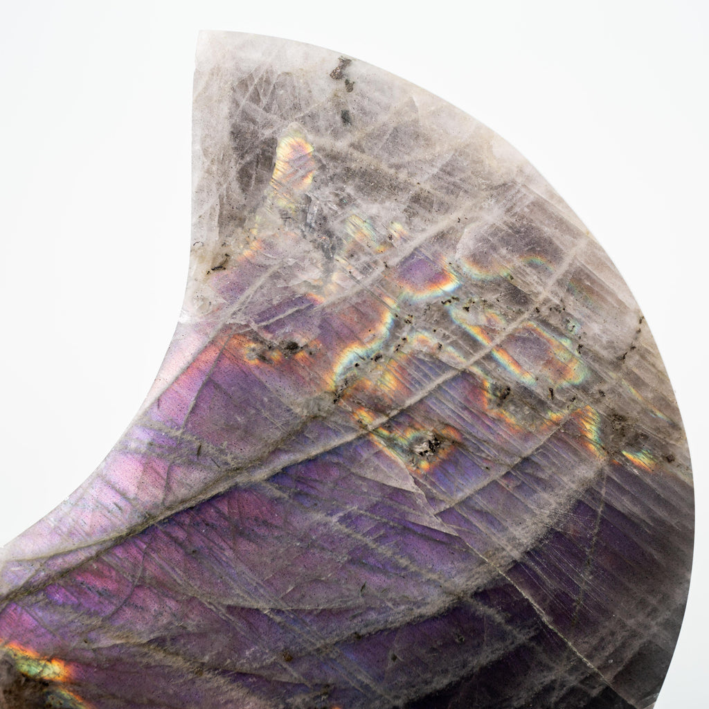 Labradorite Moon - 9 cm 209 gr — photo 3