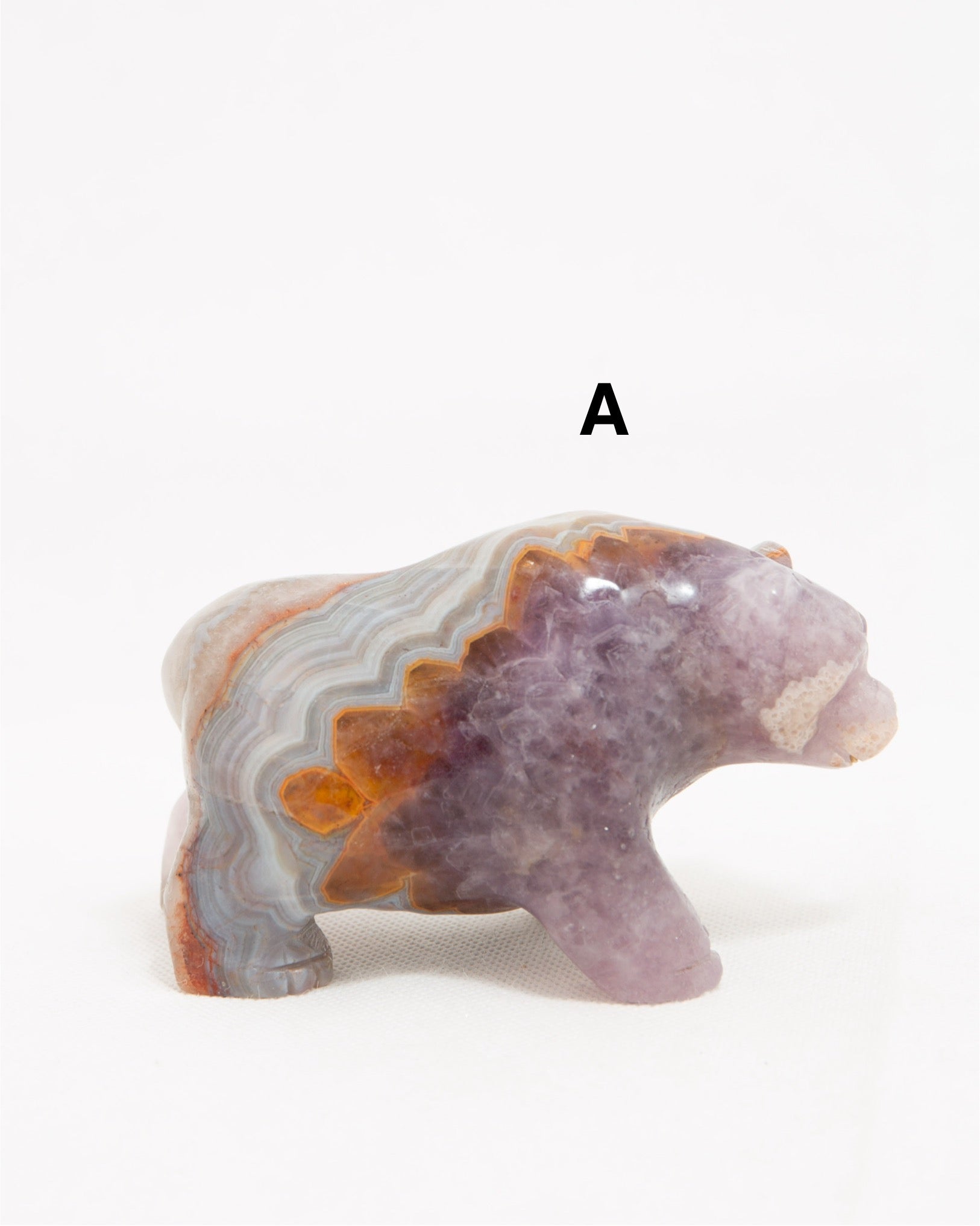 Medve Faragvány / Bear Ametiszt és Achát A