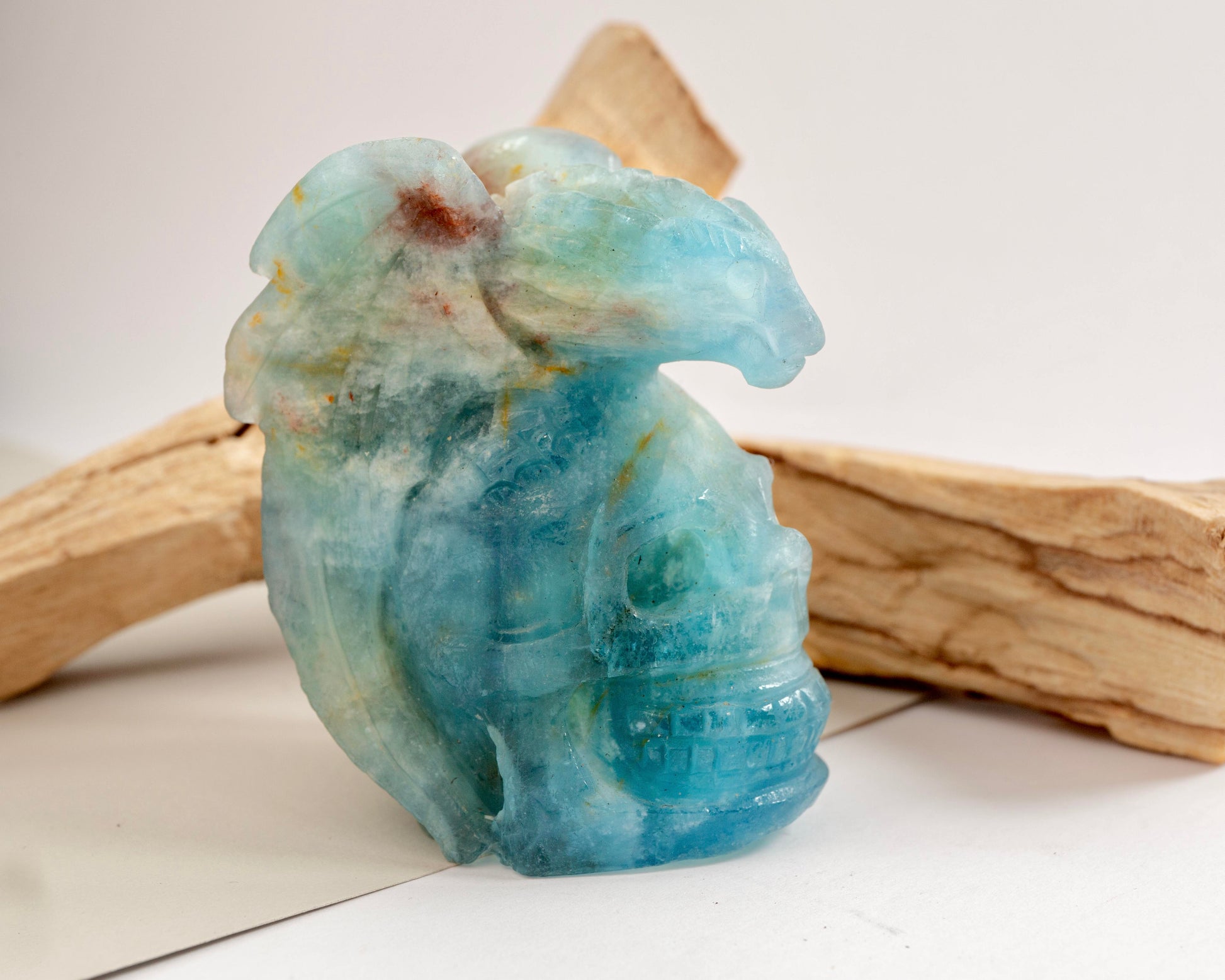 Skull Dragon - Aquamarine 285g