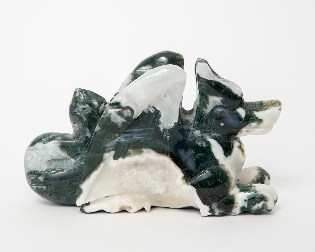 Dragon - Moss Agate