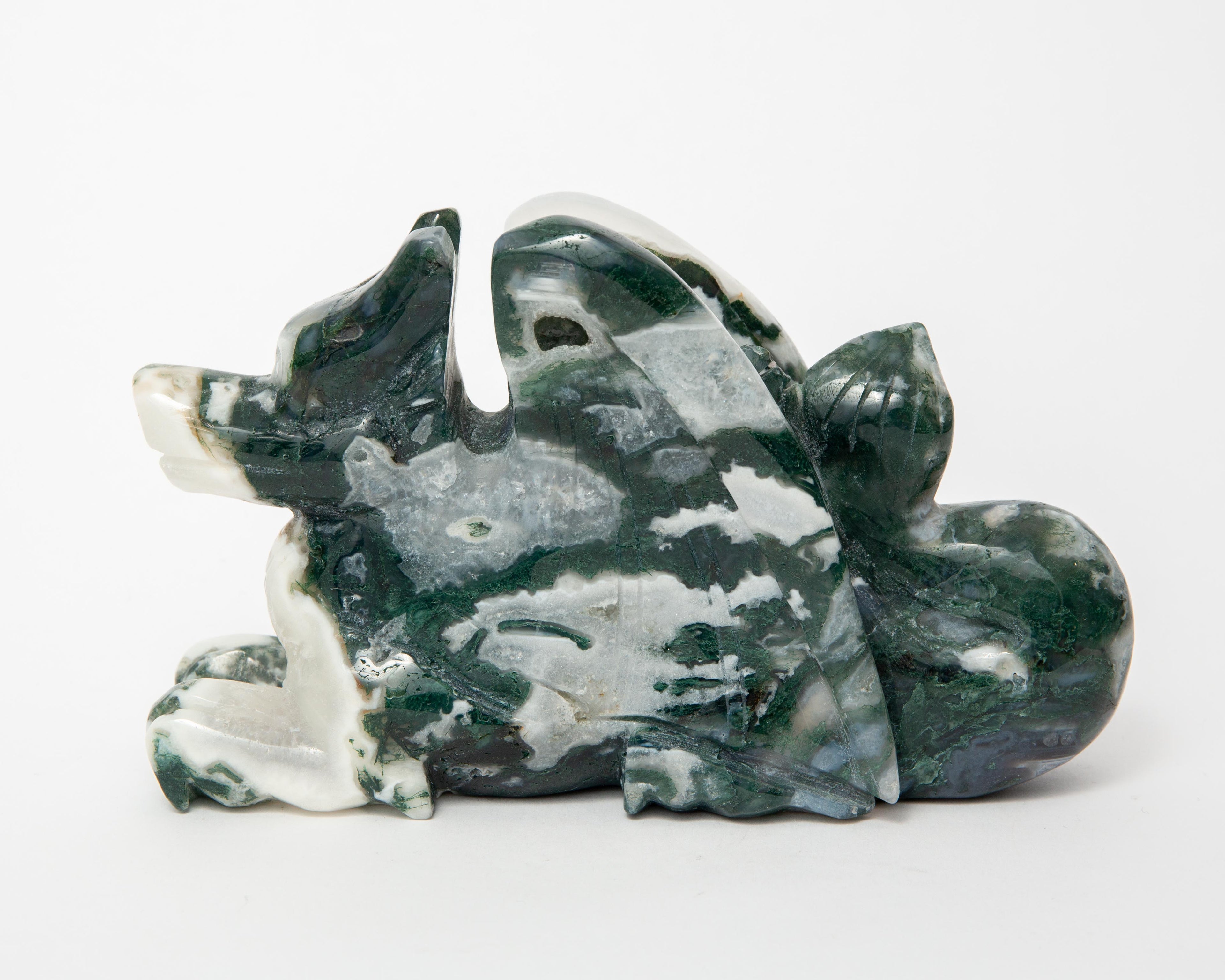 Dragon - Moss Agate