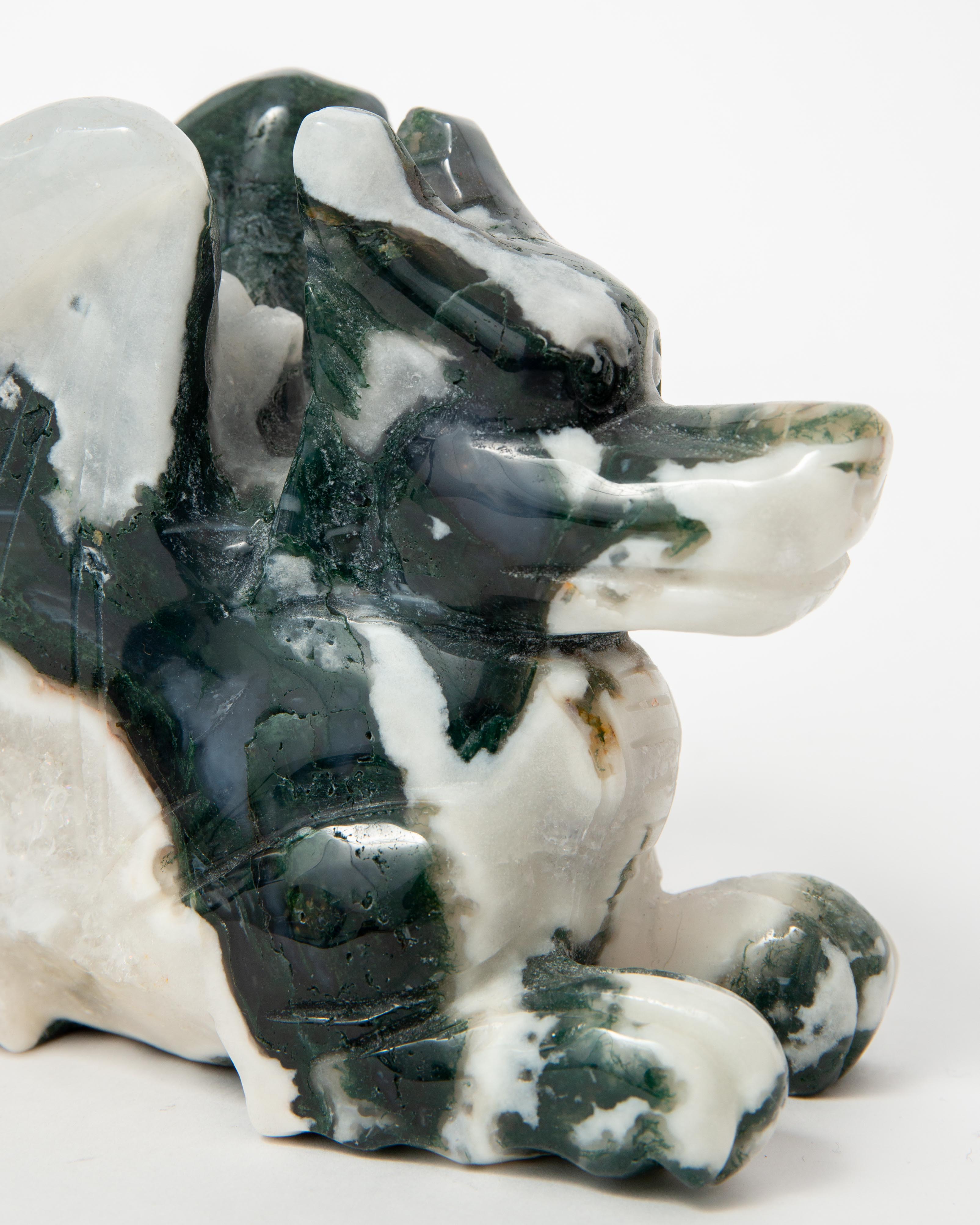 Dragon - Moss Agate