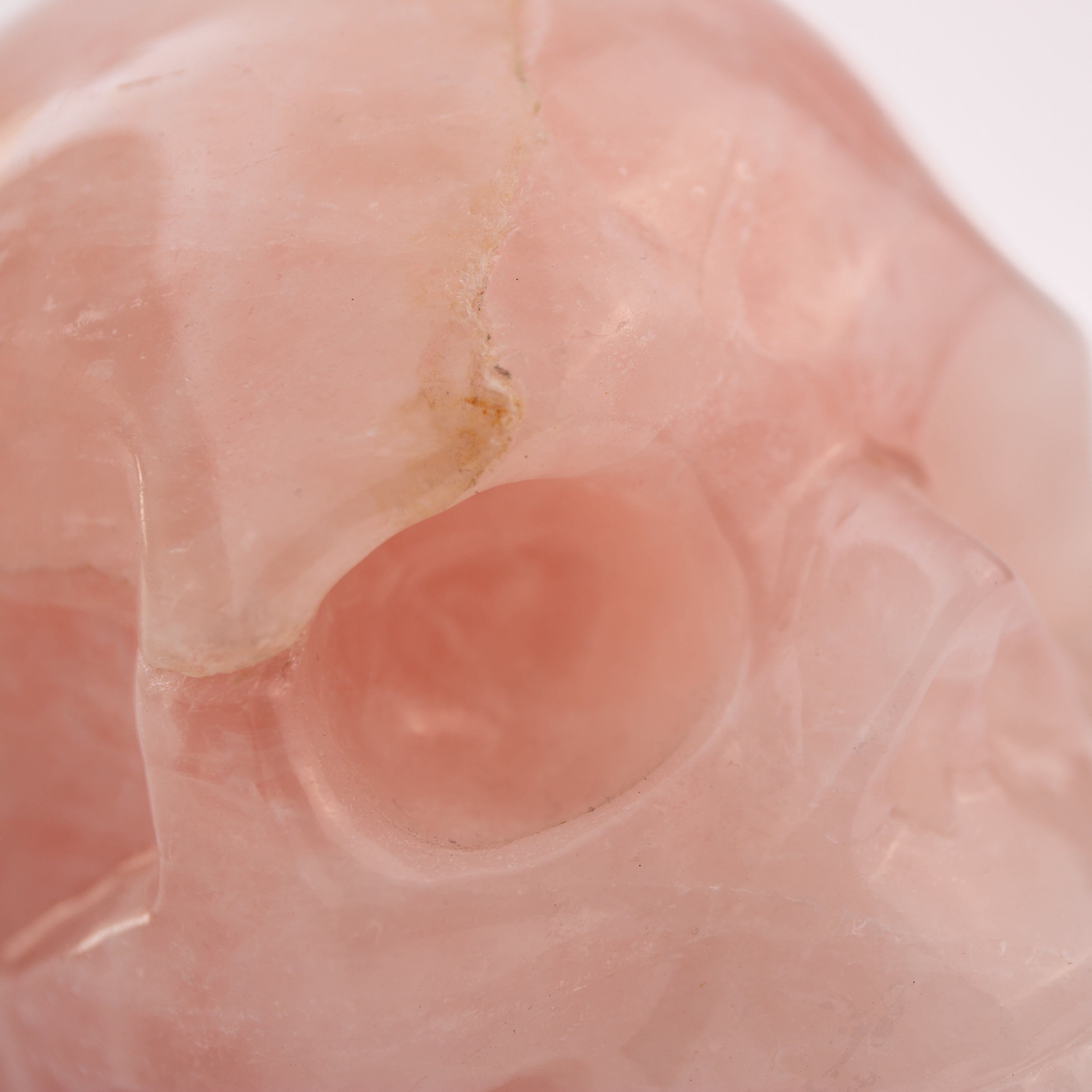 Skull - Rose Quartz