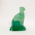 Egyptian Cat (Bastet) - Green Fluorite