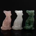 Fox - Crystal carving