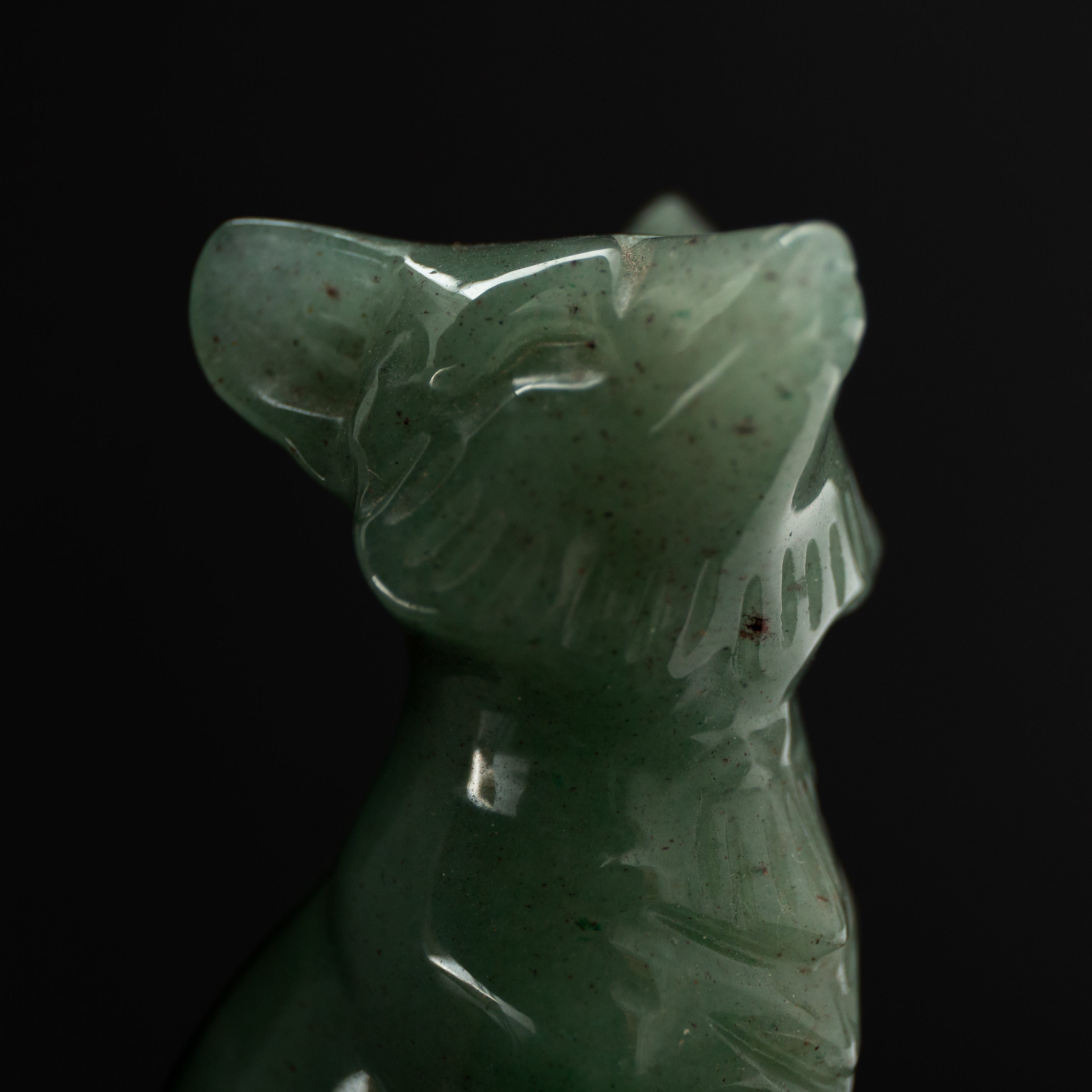 Fox - Crystal carving