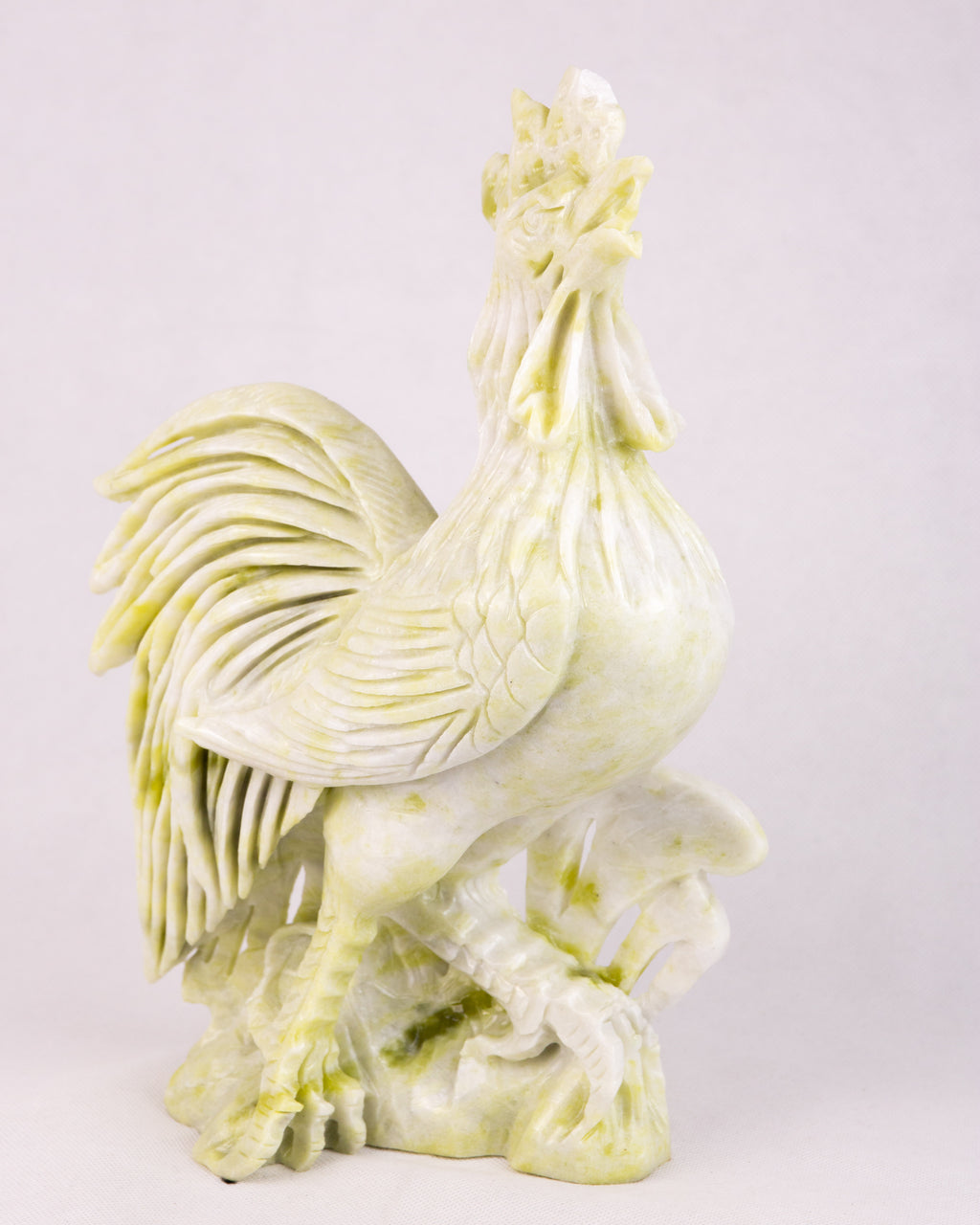 Kakas Faragvány – Szerpentin / Rooster Carving – Serpentine