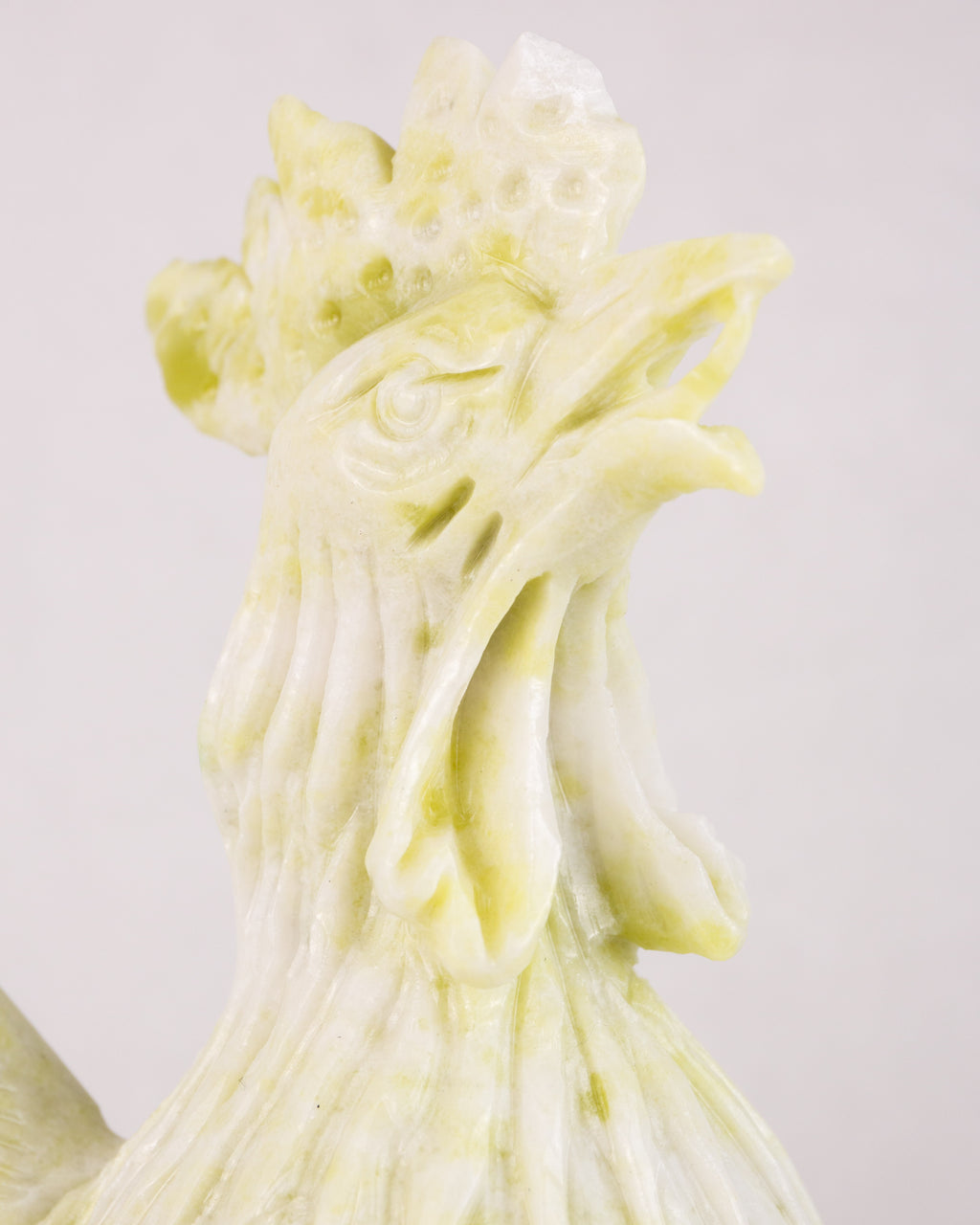 Kakas Faragvány – Szerpentin / Rooster Carving – Serpentine