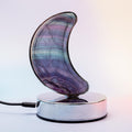 Fluorite Moon (Led) Lamp - 14 cm 600 gr — photo 1