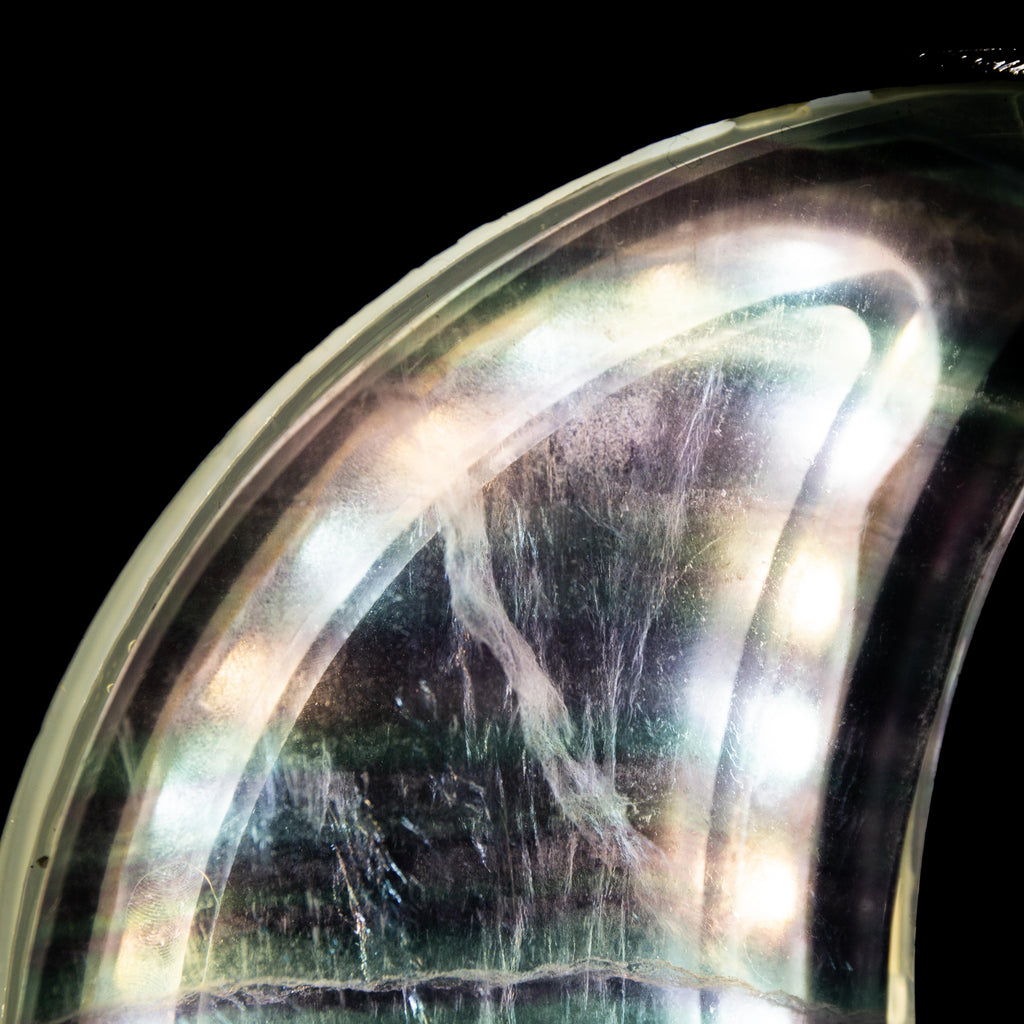 Fluorite Moon (Led) Lamp - 14 cm 600 gr — photo 5