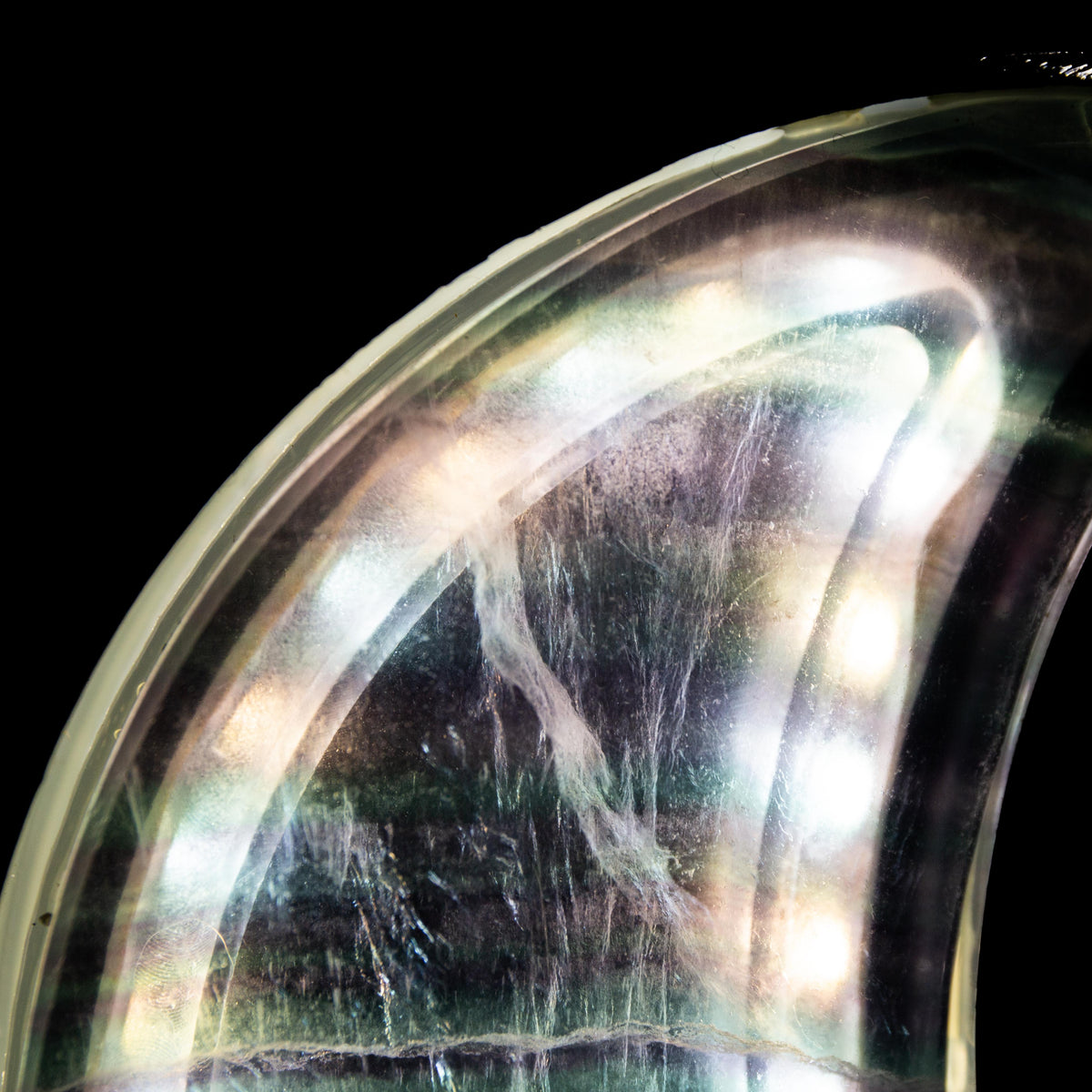 Fluorite Moon (Led) Lamp - 14 cm 600 gr — photo 5