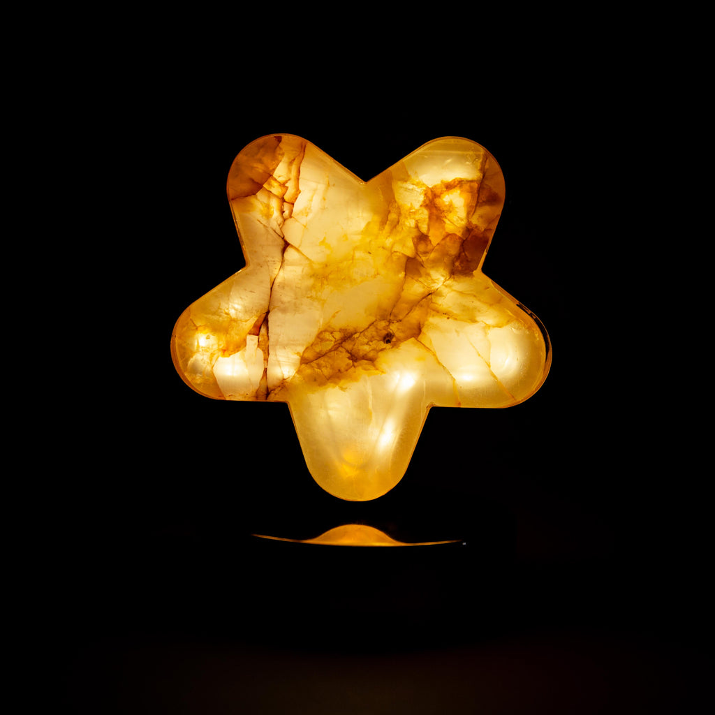 Golden Hearler Quartz Star (Led) Lamp - 14 cm 600 gr — photo 2