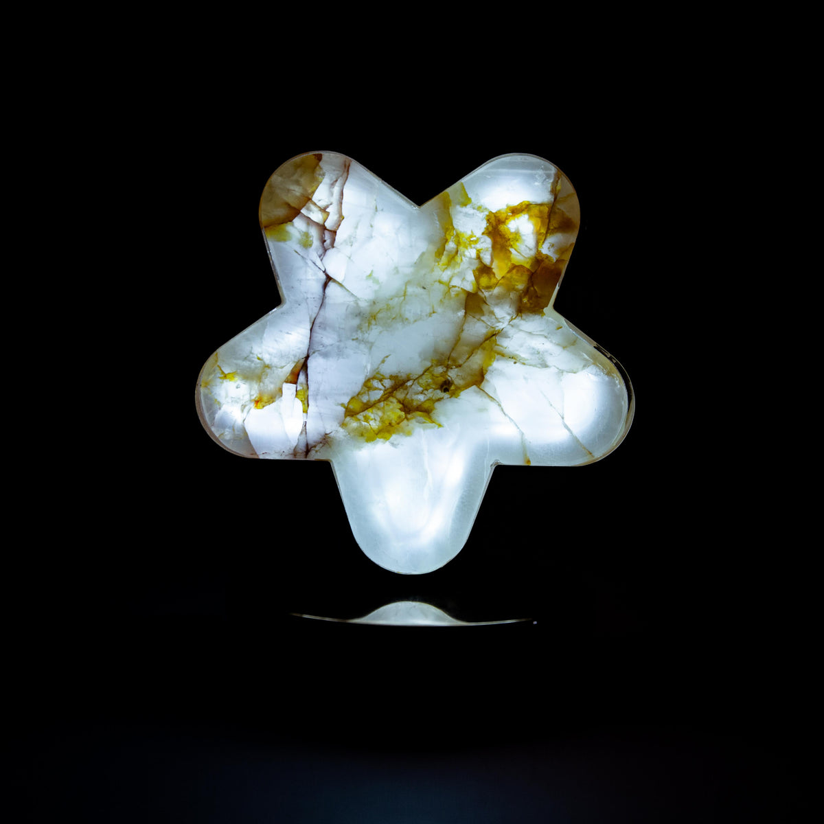 Golden Hearler Quartz Star (Led) Lamp - 14 cm 600 gr — photo 3