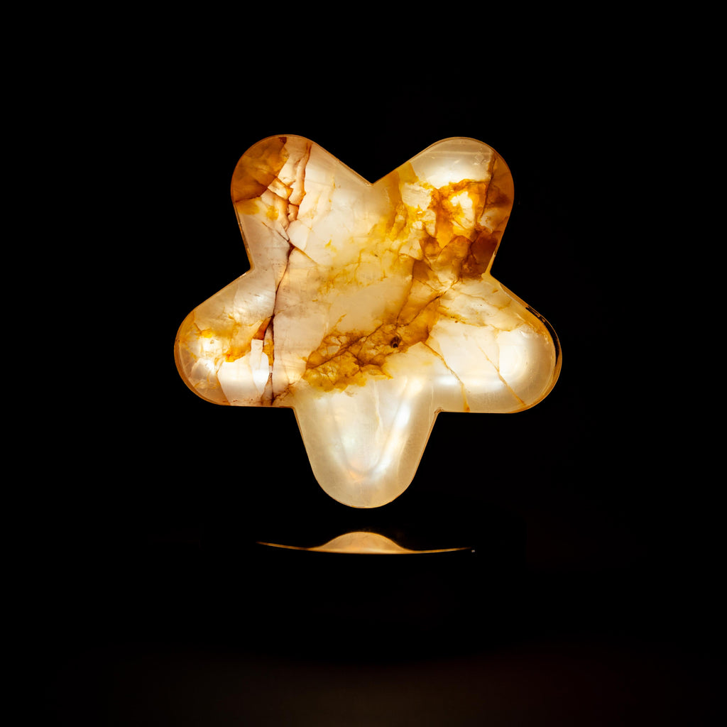 Golden Hearler Quartz Star (Led) Lamp - 14 cm 600 gr — photo 4