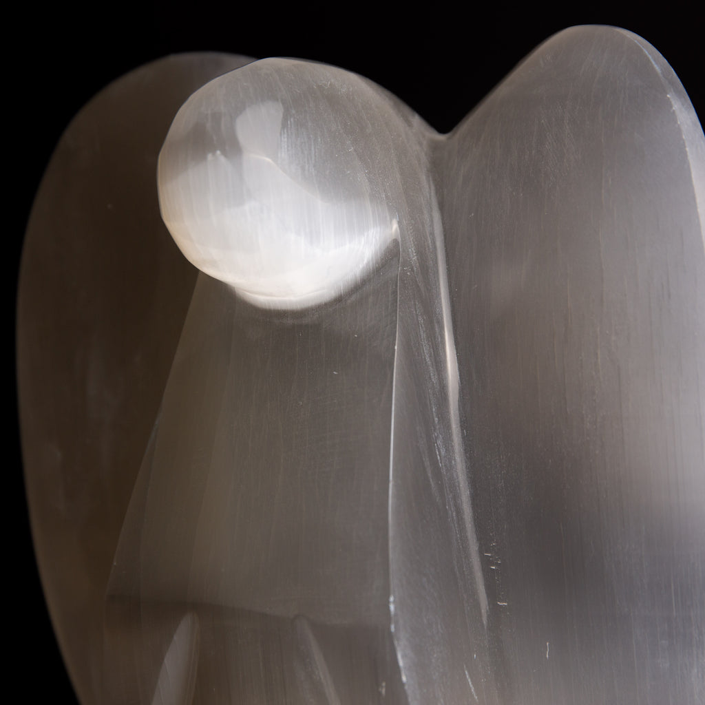 Selenite Lamp - Angel