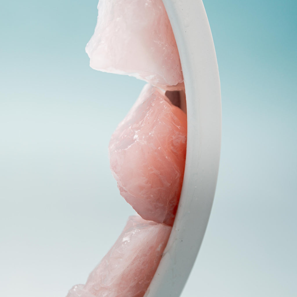 Rose Quartz Crystal Lamp (A)