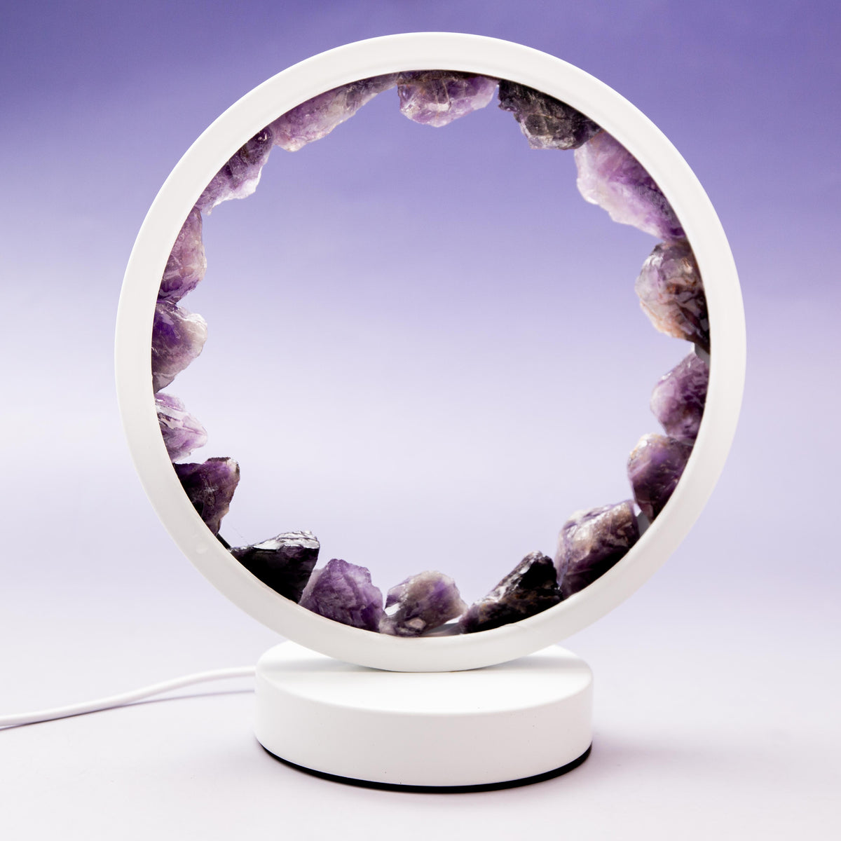 Amethyst Crystal Lamp (B)