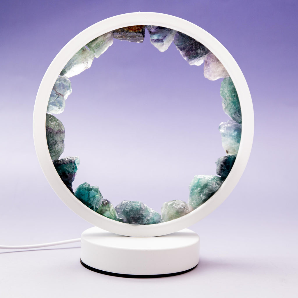 Fluorite Crystal Lamp (C)