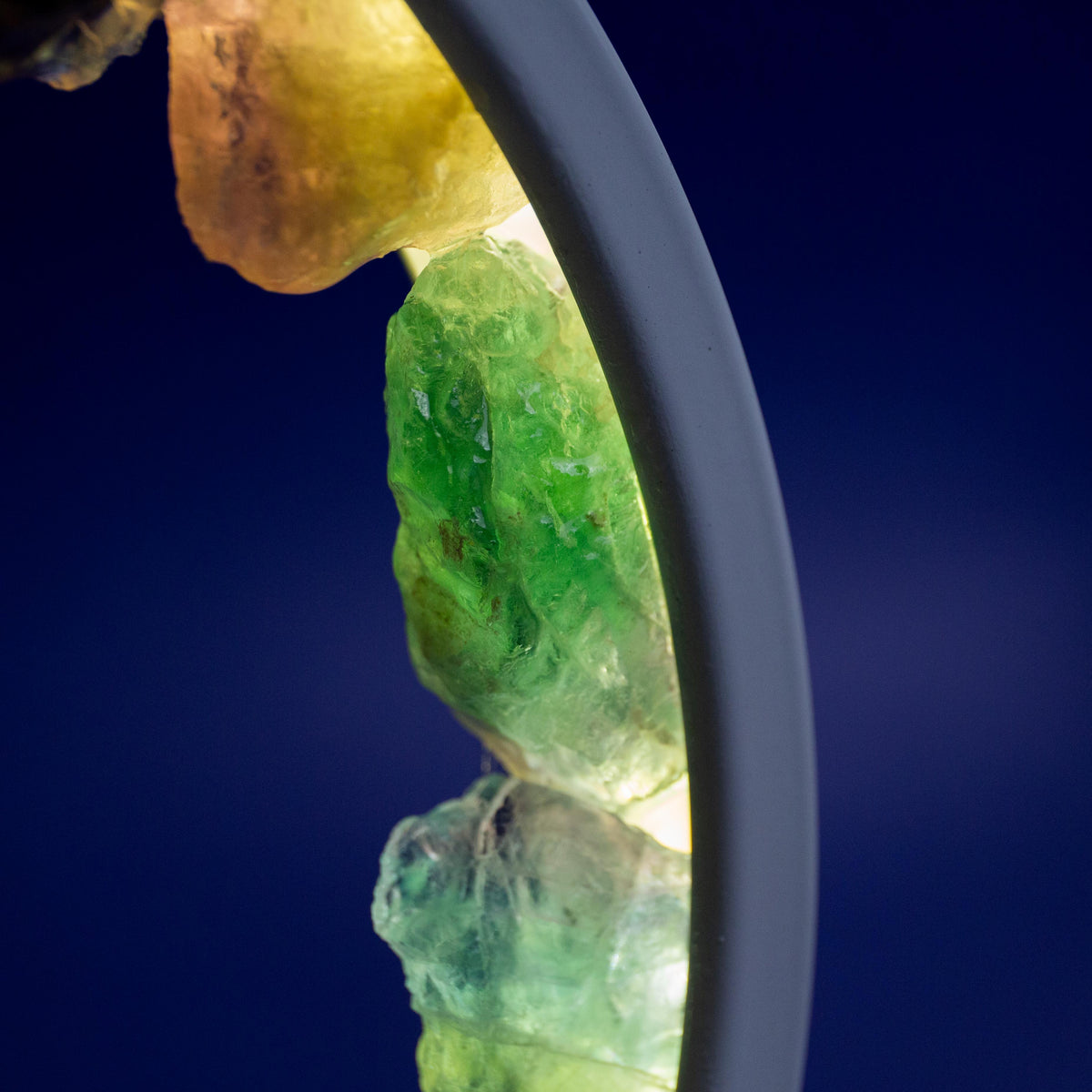 Fluorite Crystal Lamp (C)
