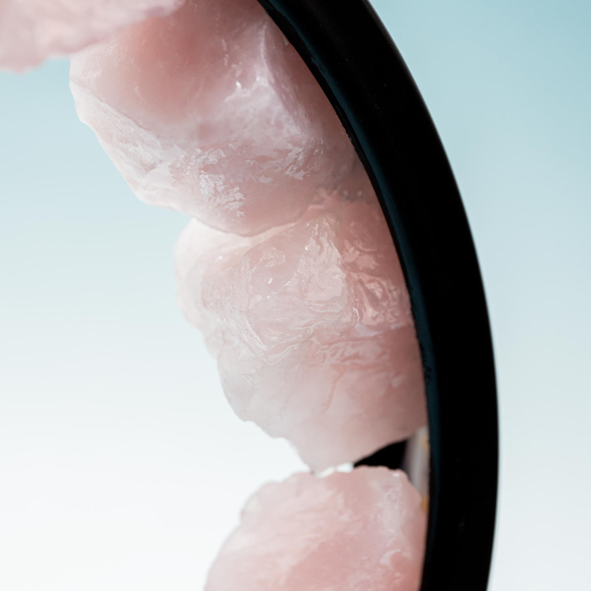 Rose Quartz Crystal Lamp (D)