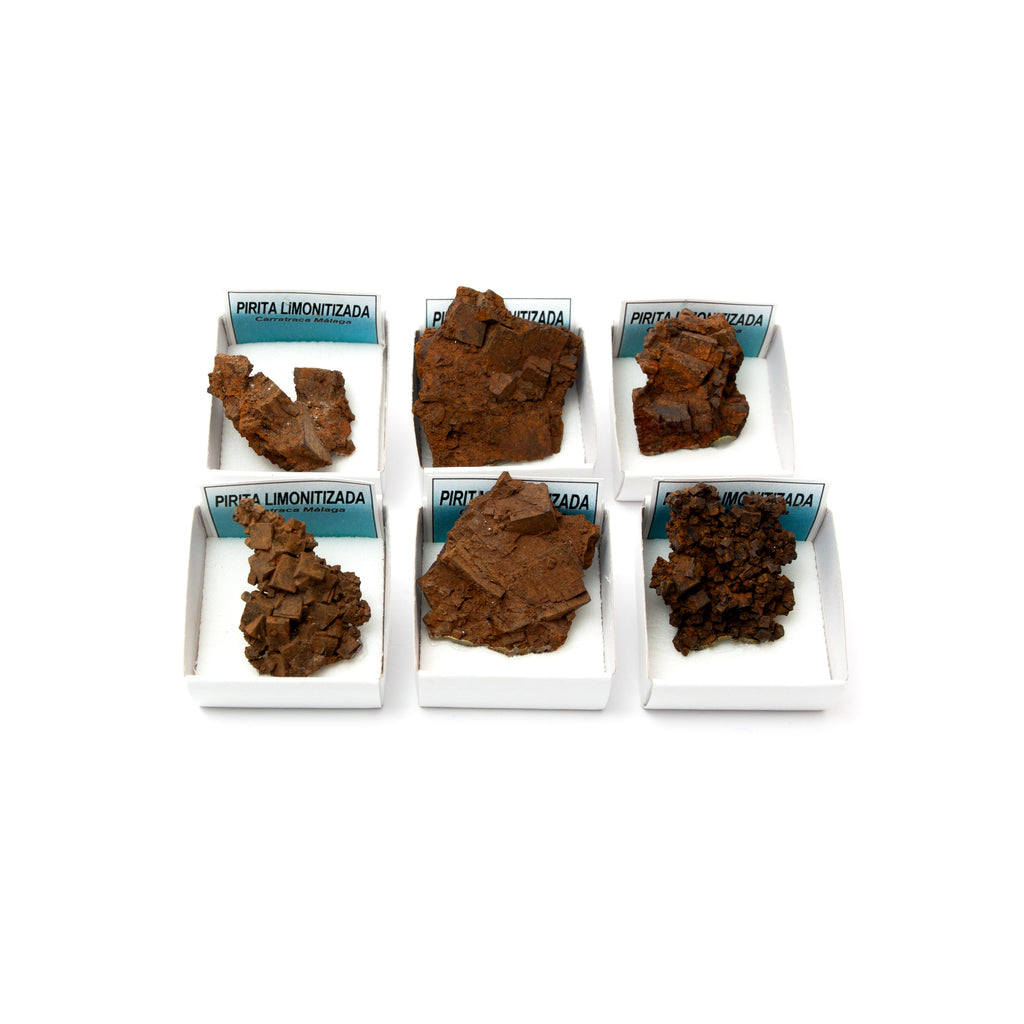 Limonitos Pirit (Carratraca, Málaga) 3-4cm