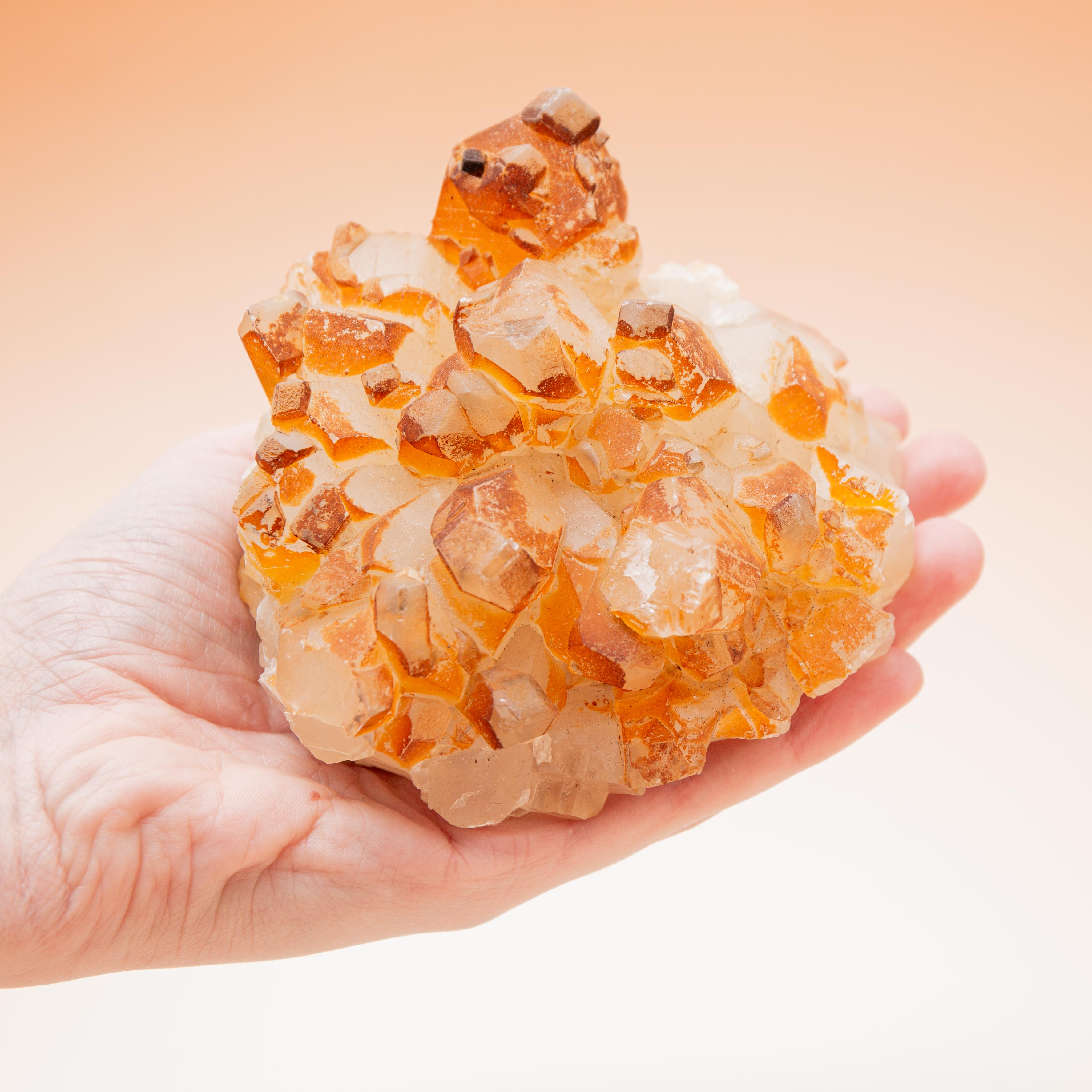 Honey Calcite - 686g/10cm (B)